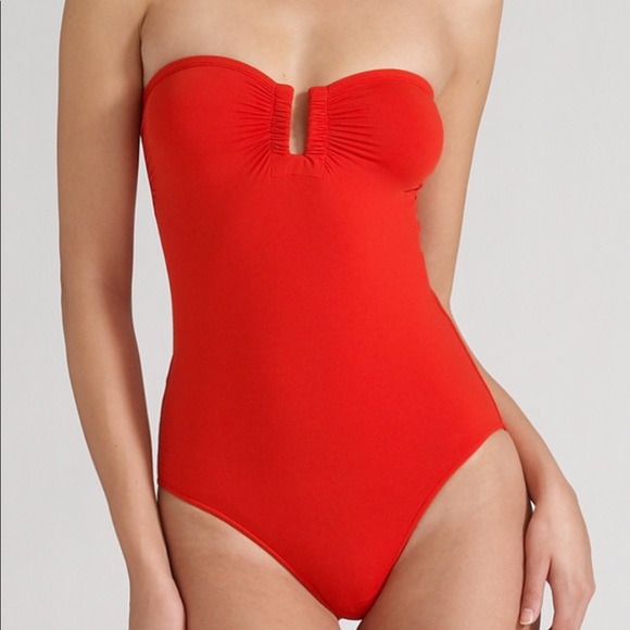 eres strapless swimsuit